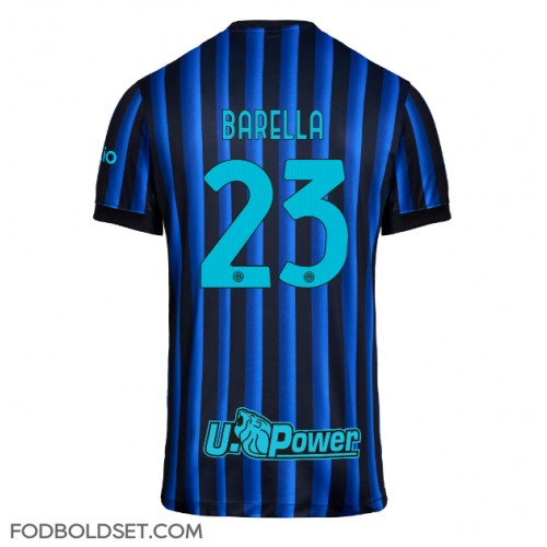 Inter Milan Nicolo Barella #23 Hjemmebanetrøje 2025-26 Kortærmet